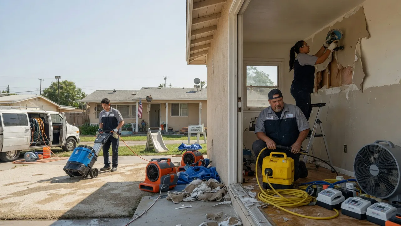 Water Damage Restoration in Flora, LA near me